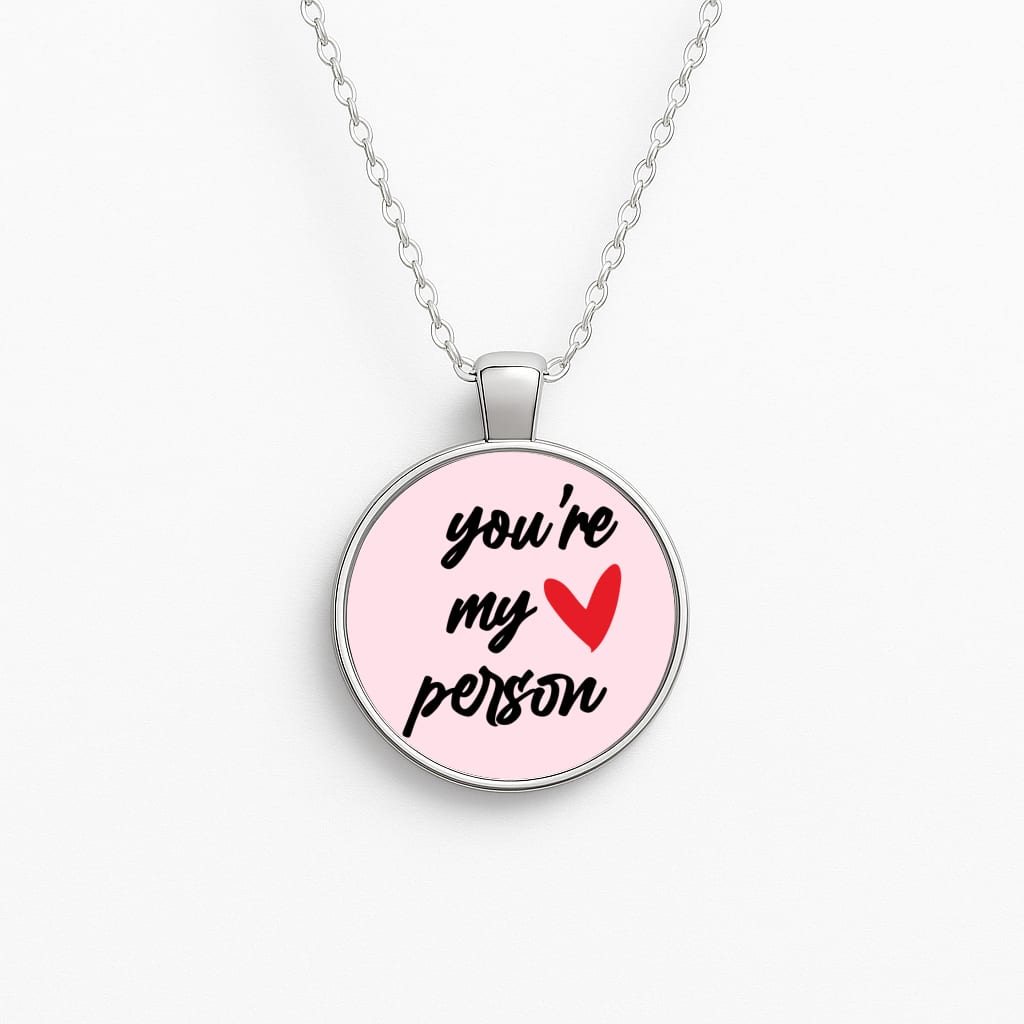 You're My Person Love - Grey's Circle Necklace