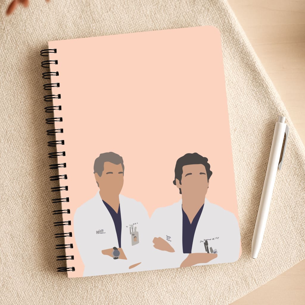 Two Doctors Arm Crossed - Grey's Notepad