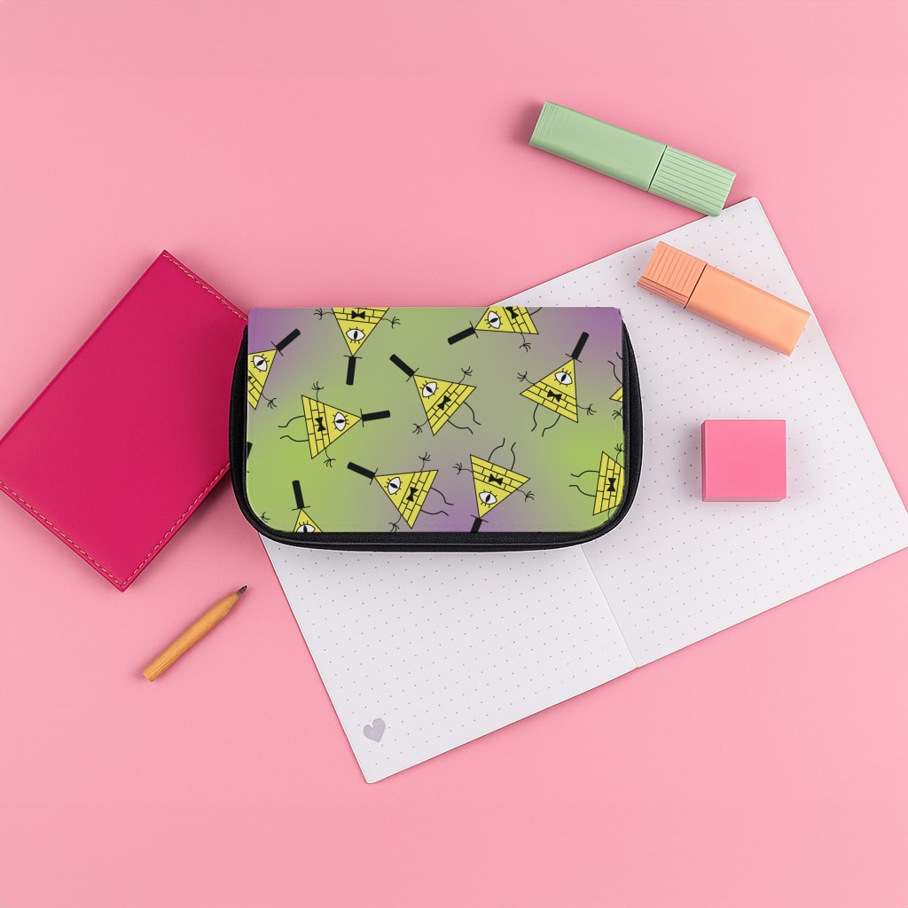 Bill Pattern Pencil Case