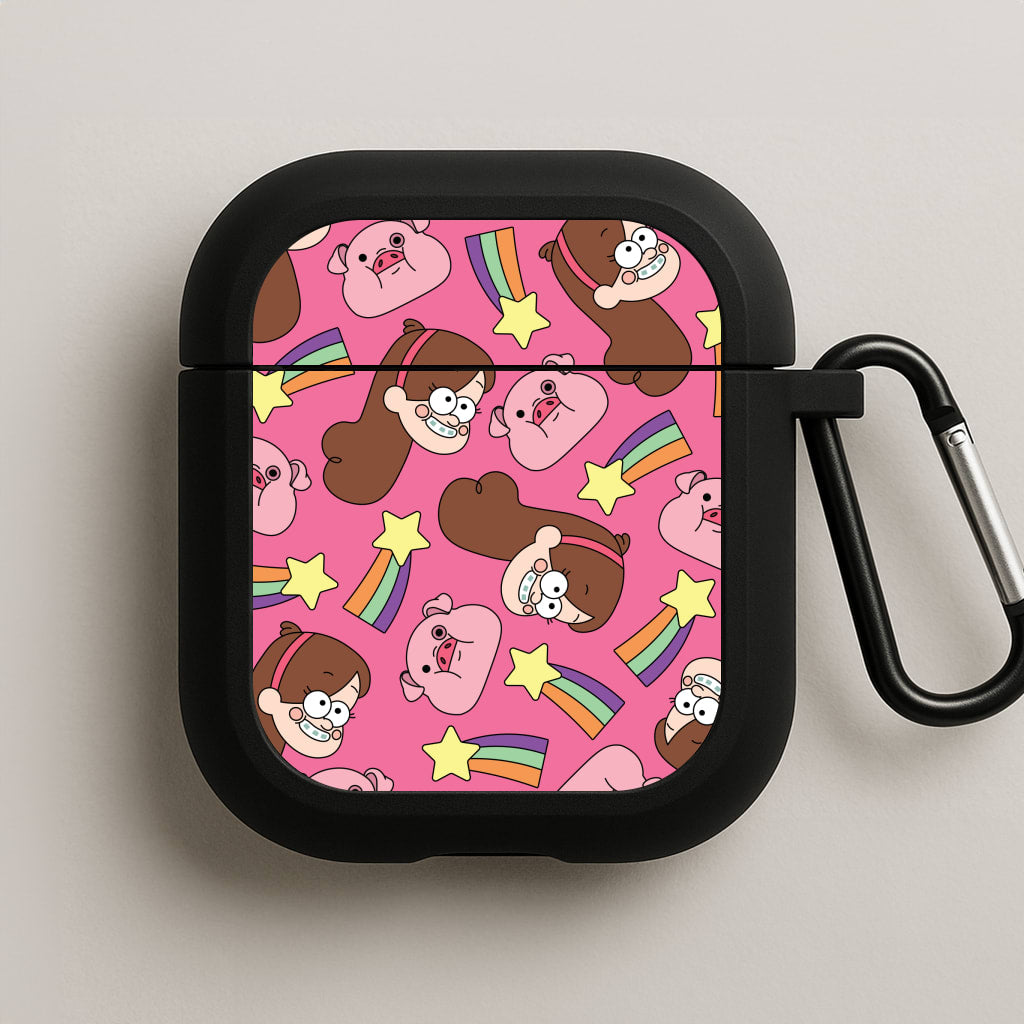 Mabel And Stars Pattern AirPods Case