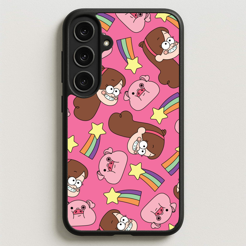 Mabel And Stars Pattern Phone Case for Galaxy S25FE