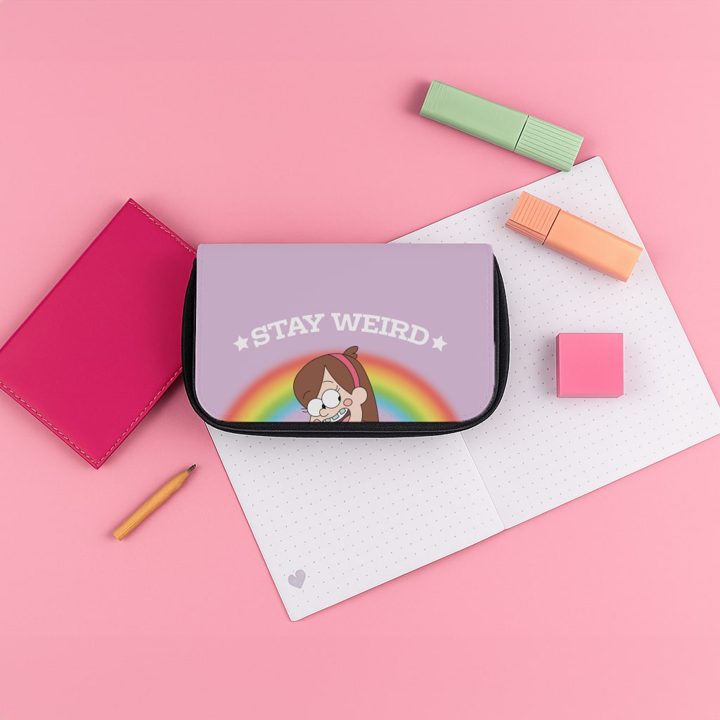 Stay Weird Pencil Case