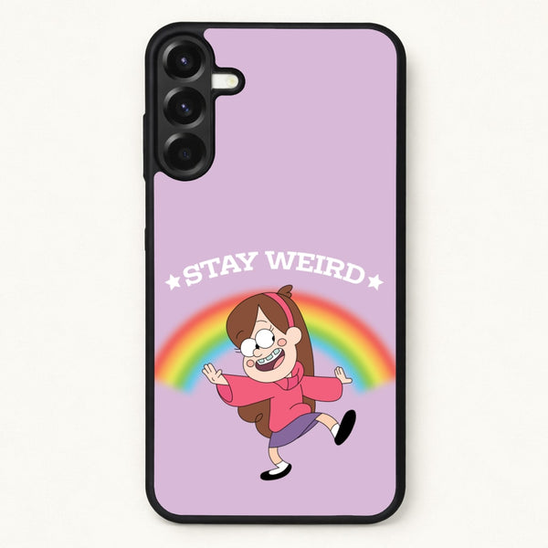 Stay Weird Phone Case for Galaxy A17