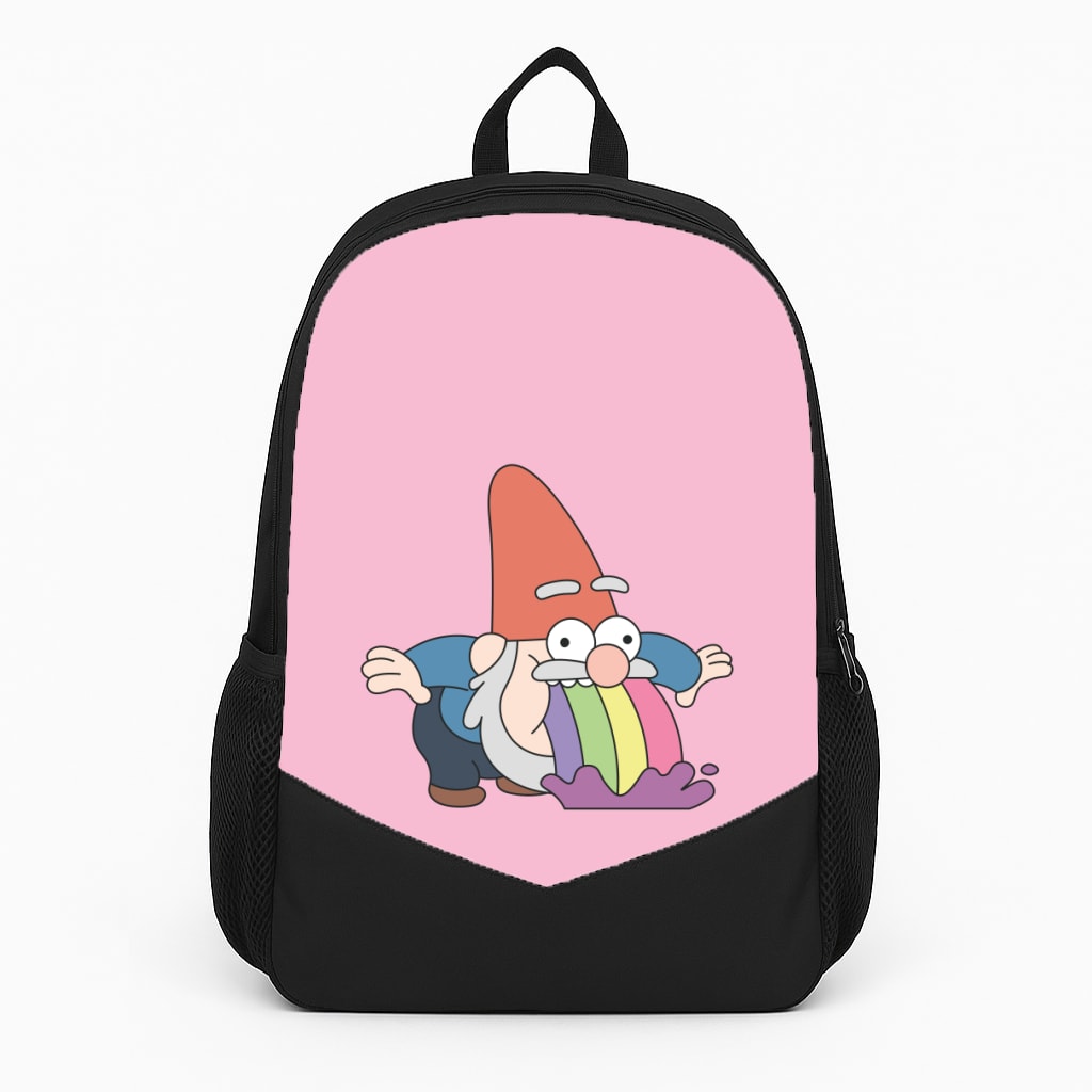 Garden Gnome Rainbow Backpack
