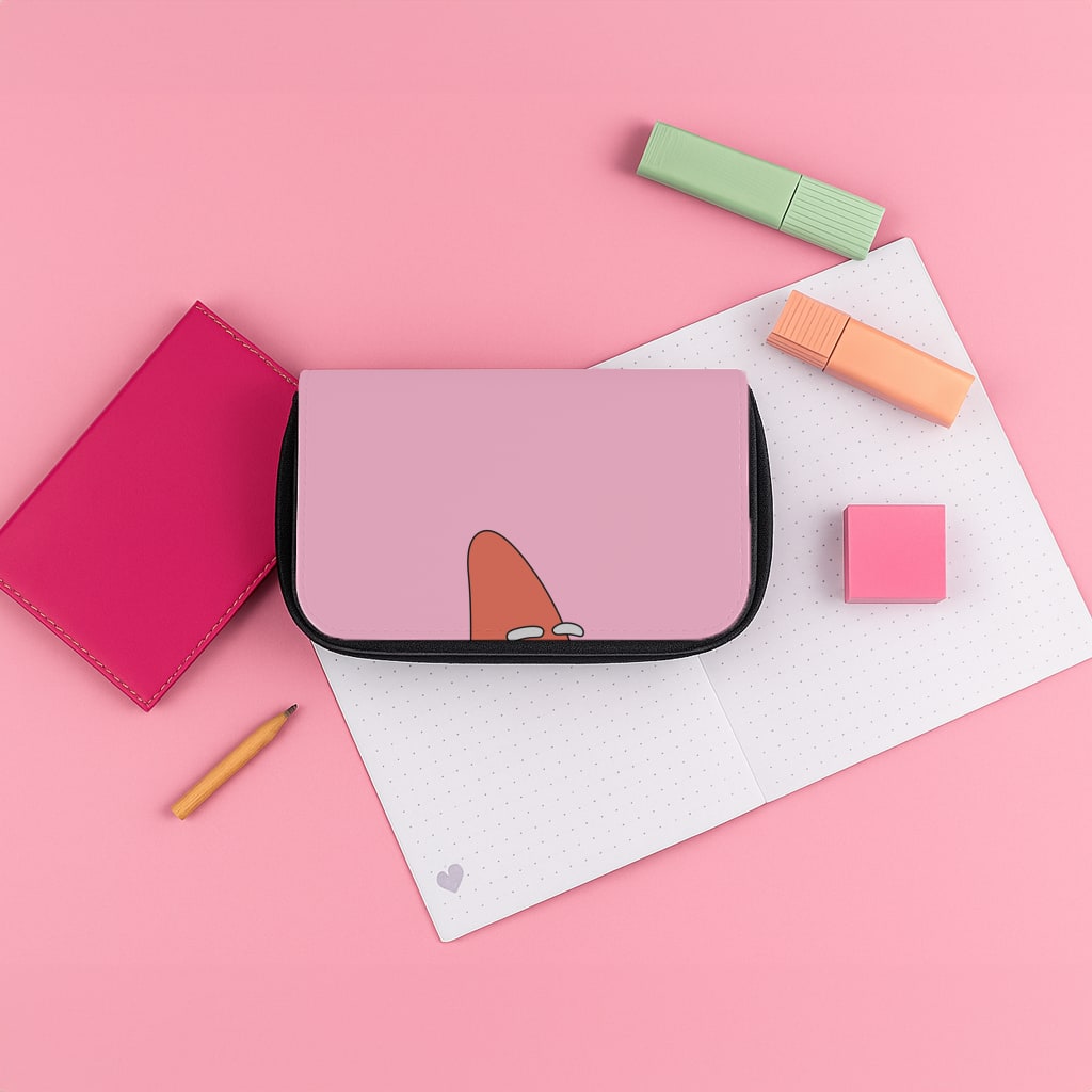 Garden Gnome Rainbow Pencil Case