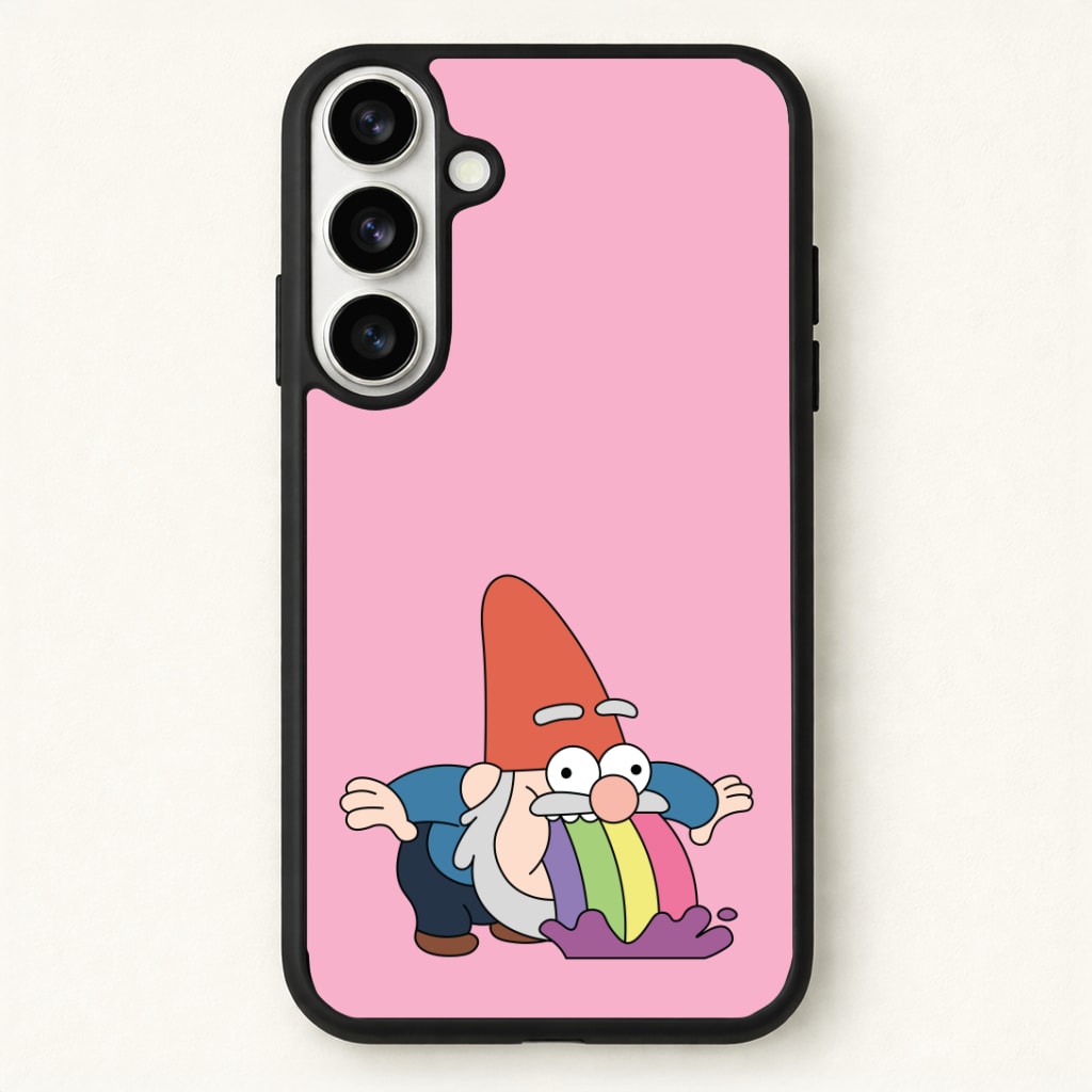 Garden Gnome Rainbow Phone Case for Galaxy S26 Plus