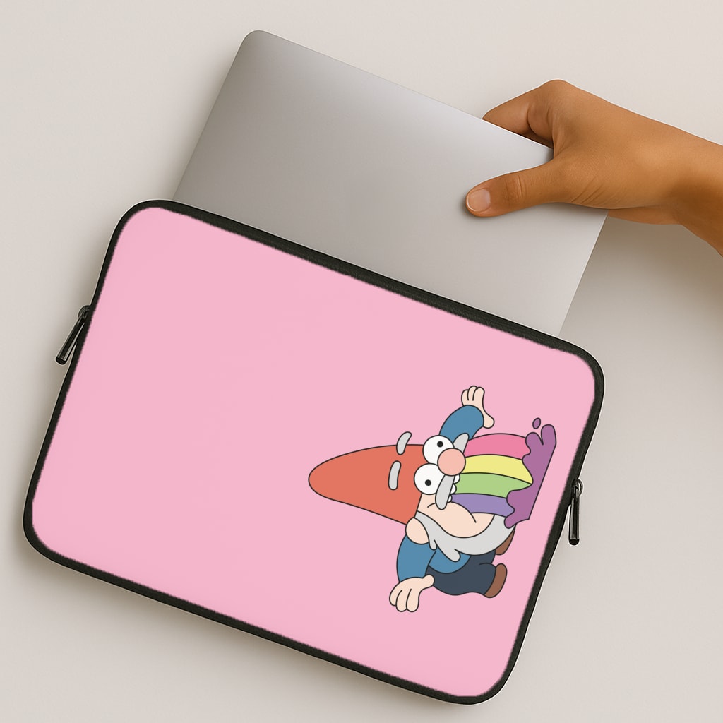 Garden Gnome Rainbow MacBook Case