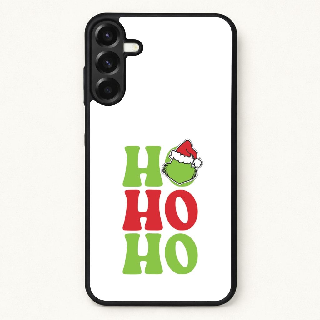 Green Ho Ho Ho Phone Case for Galaxy A57