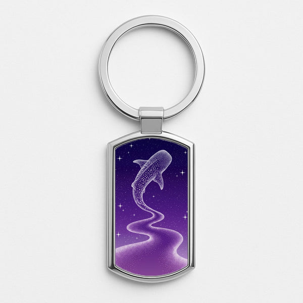Silver Metal Keyring