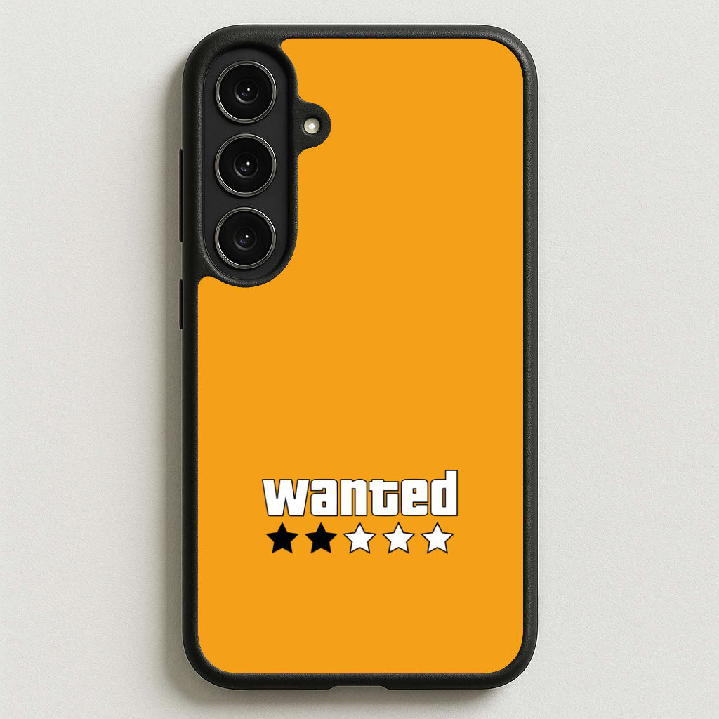 Wanted - Video Game Phone Case for Galaxy S25FE