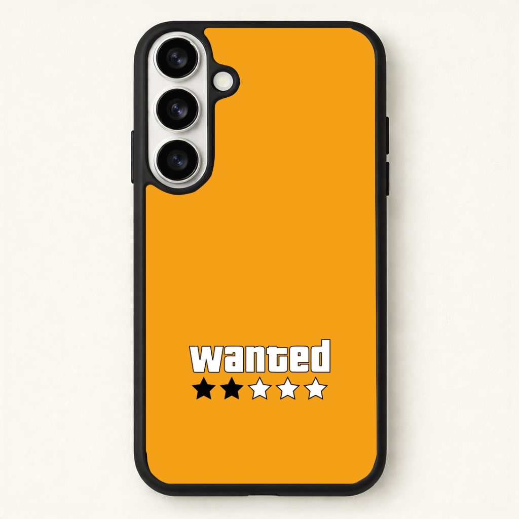Wanted - Video Game Phone Case for Galaxy S26 Plus