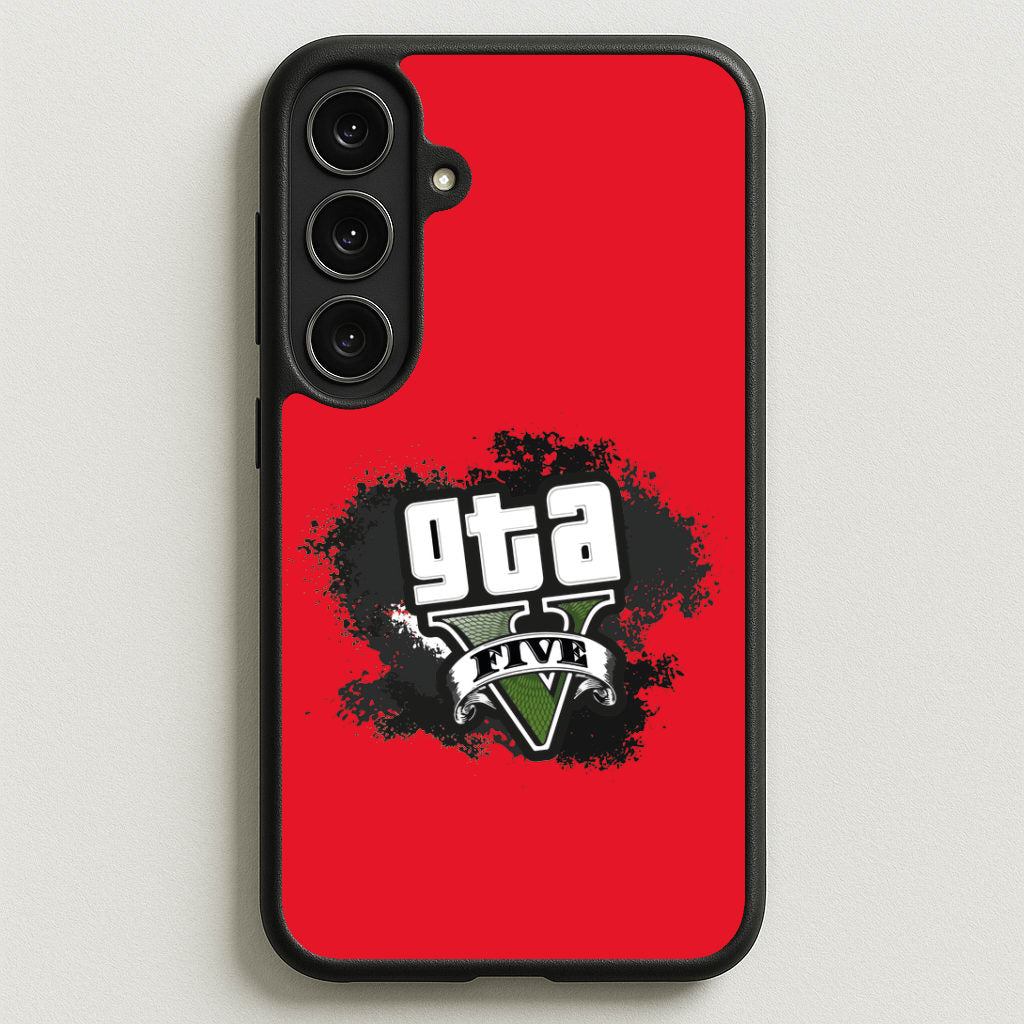 Five - Video Game Phone Case for Galaxy S25FE