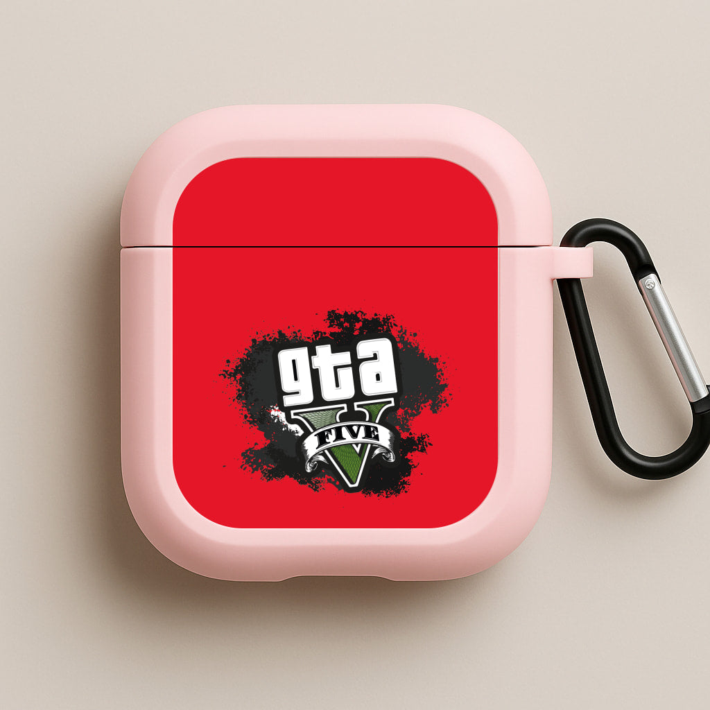 Five - Video Game Pink AirPods Case