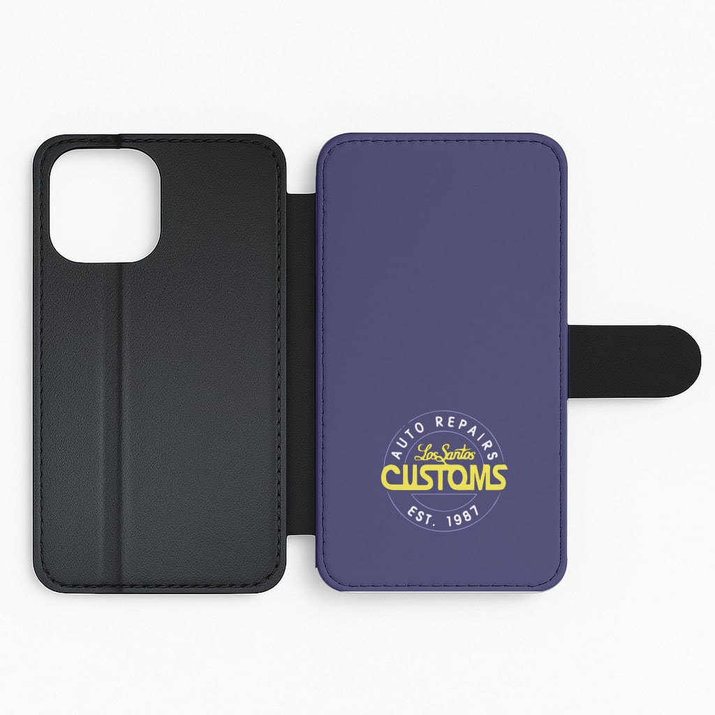 Los Santos Customs - Video Game Flip Phone Case