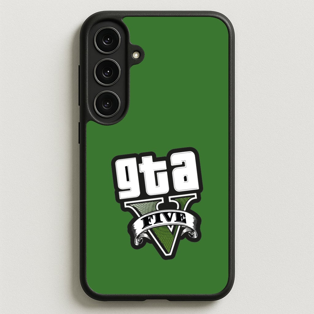 Green Five - Video Game Phone Case for Galaxy S25FE