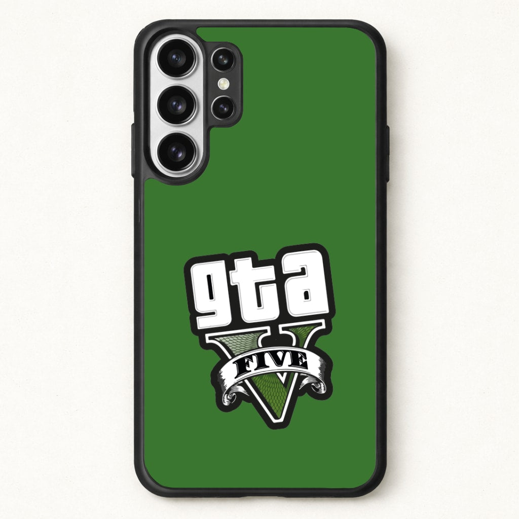Green Five - Video Game Phone Case for Galaxy S26 Ultra