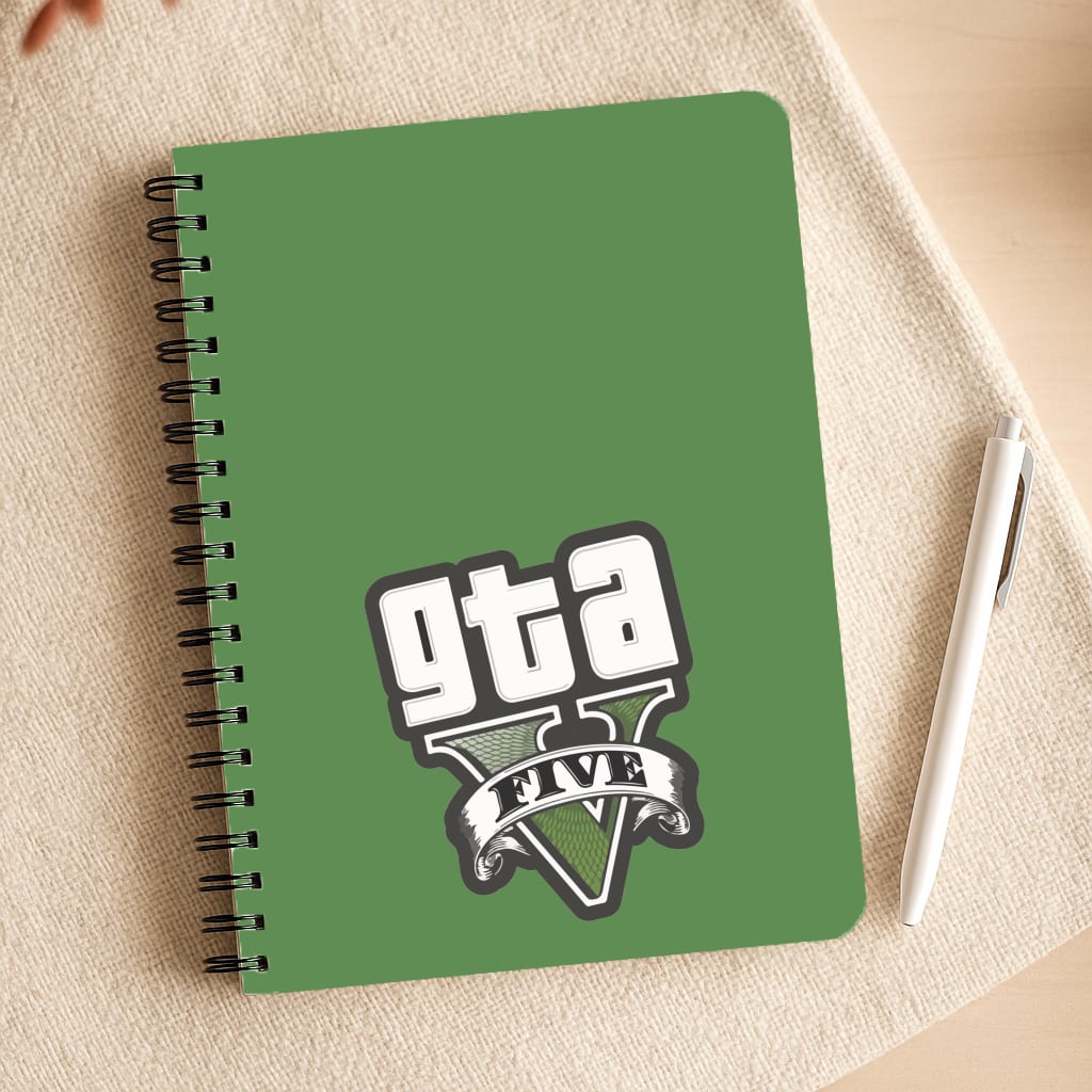 Green Five - Video Game Notepad