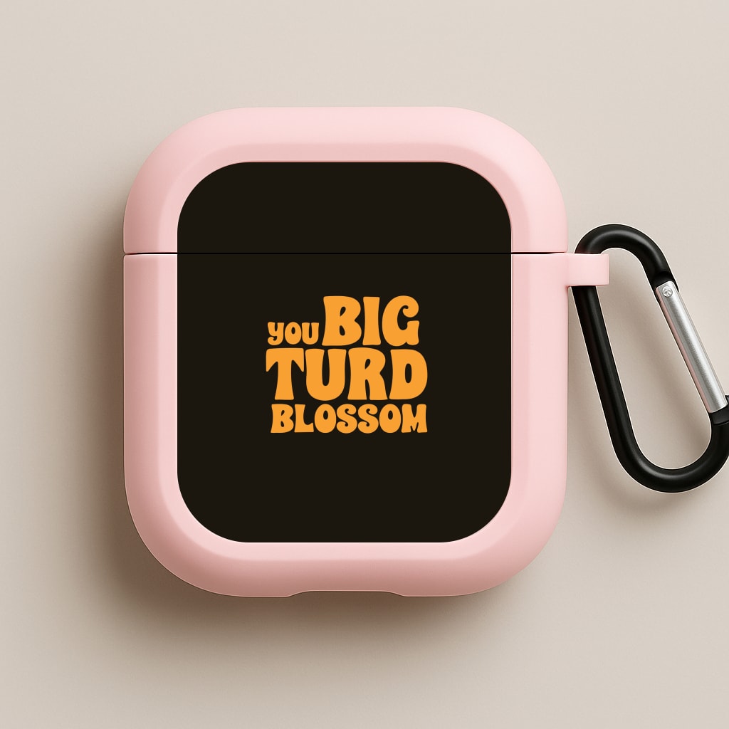 You Big Turd Blossom - GOTG Pink AirPods Case