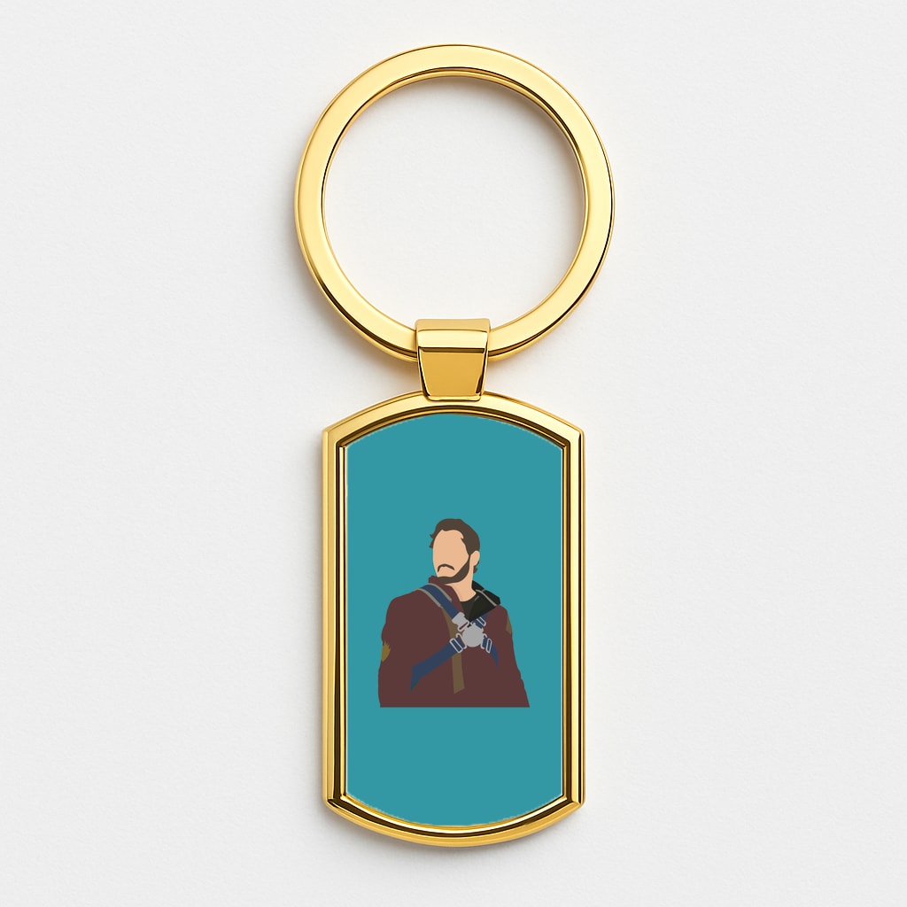Star Lord - GOTG Gold Keyring