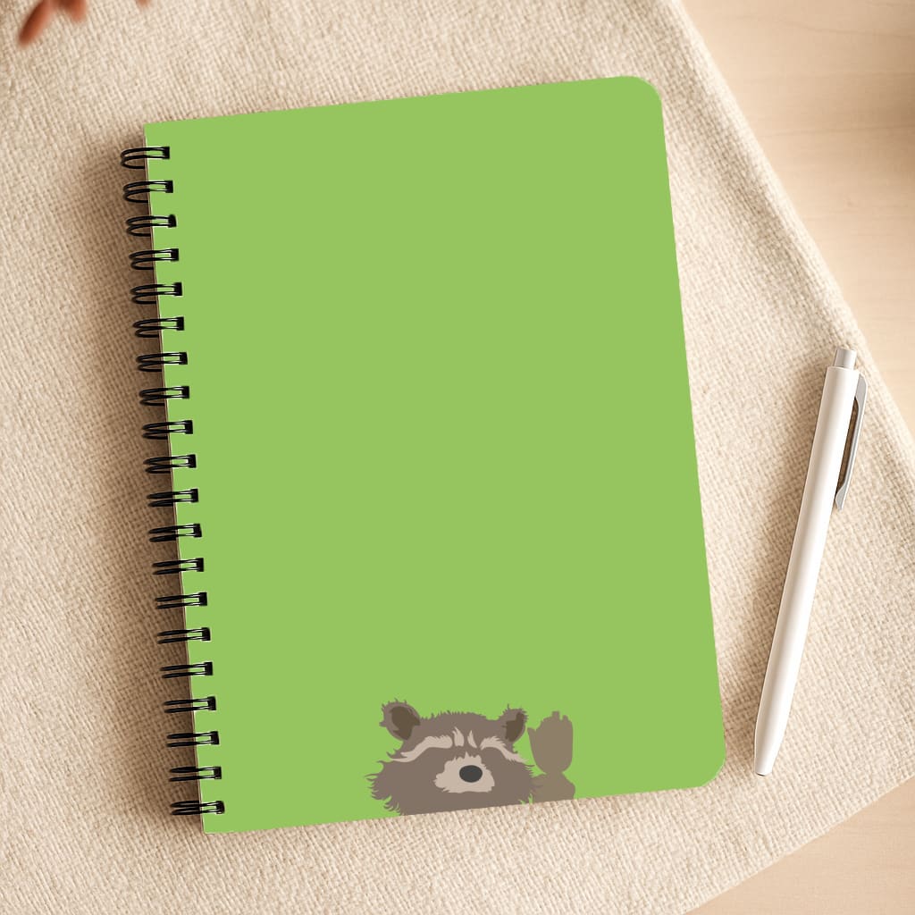 Rocket Raccoon And Groot - GOTG Notepad