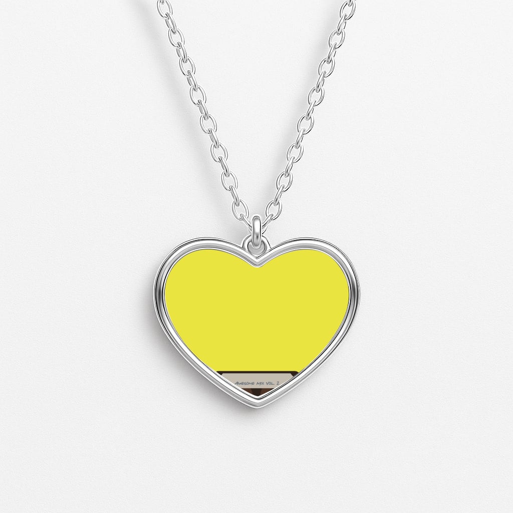 Awesome Mix Vol 2 - GOTG Heart Necklace