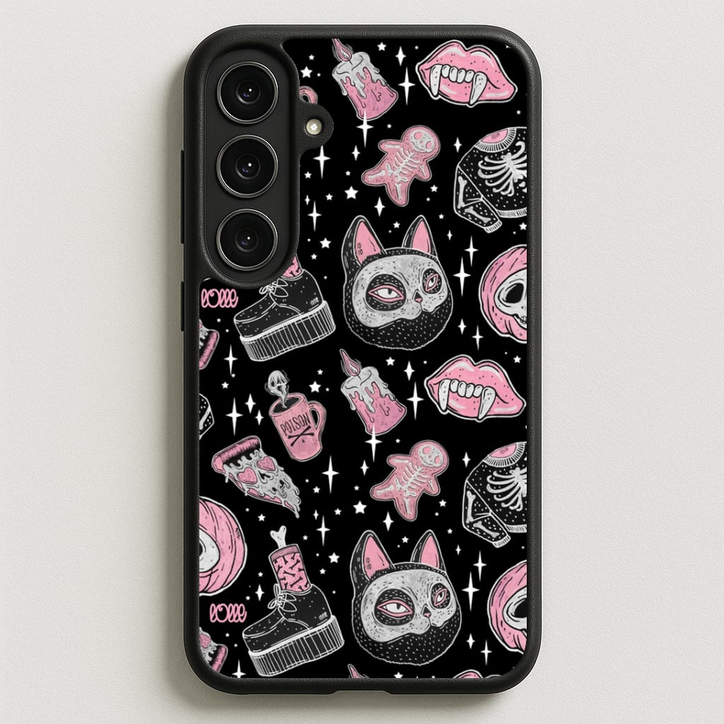 Spooks or Creeps Halloween Phone Case for Galaxy S25FE