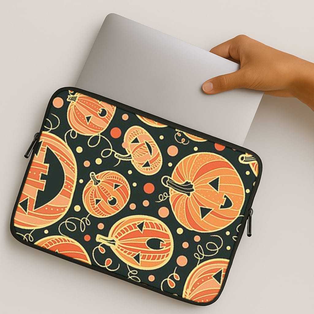 Pumpkin Pattern MacBook Case