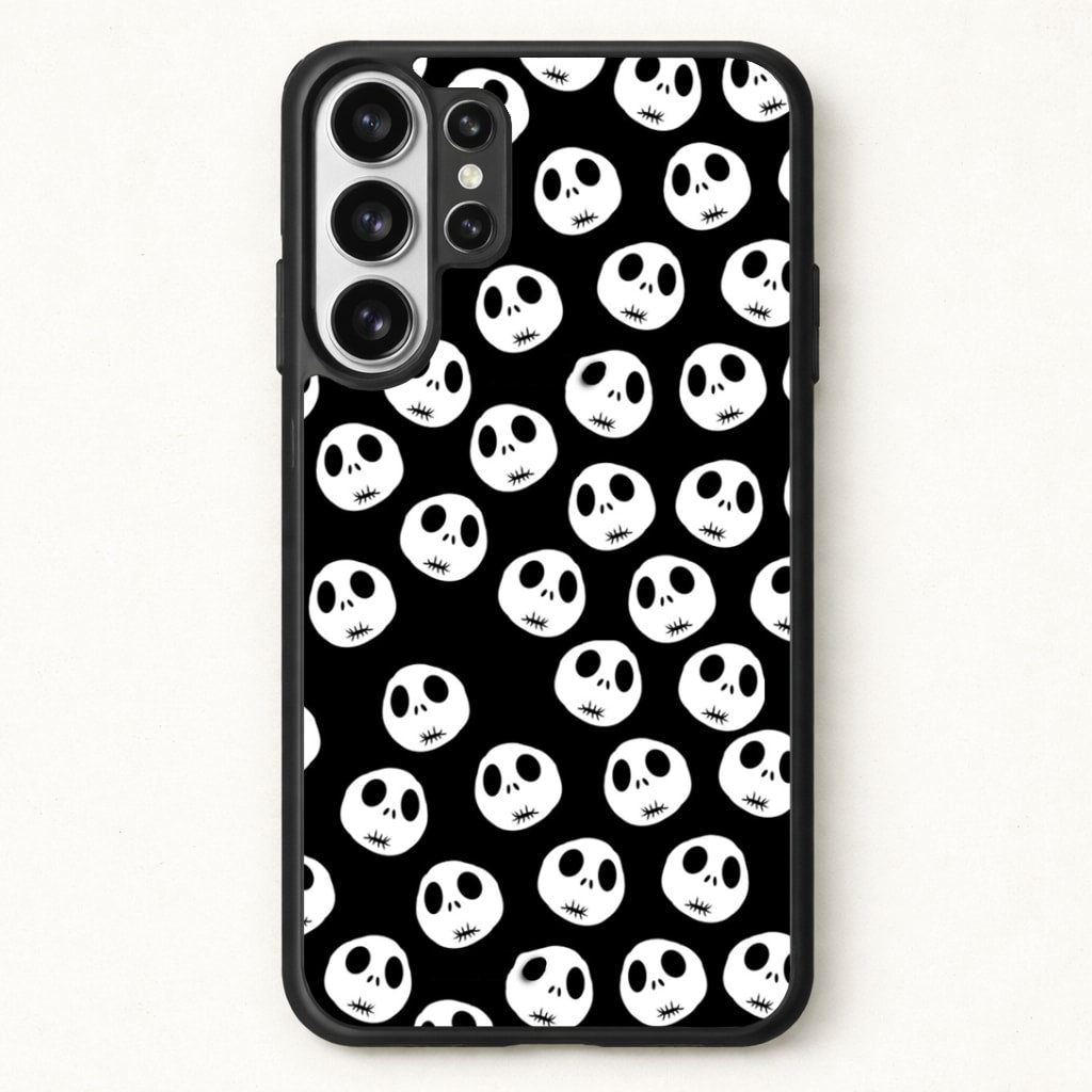Jack Skellington Pattern - TNBC Phone Case for Galaxy S26 Ultra