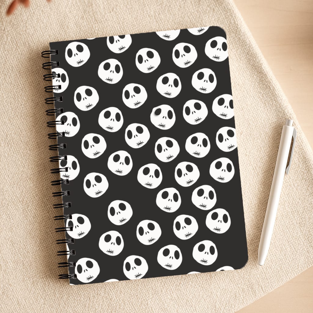 Jack Skellington Pattern - TNBC Notepad