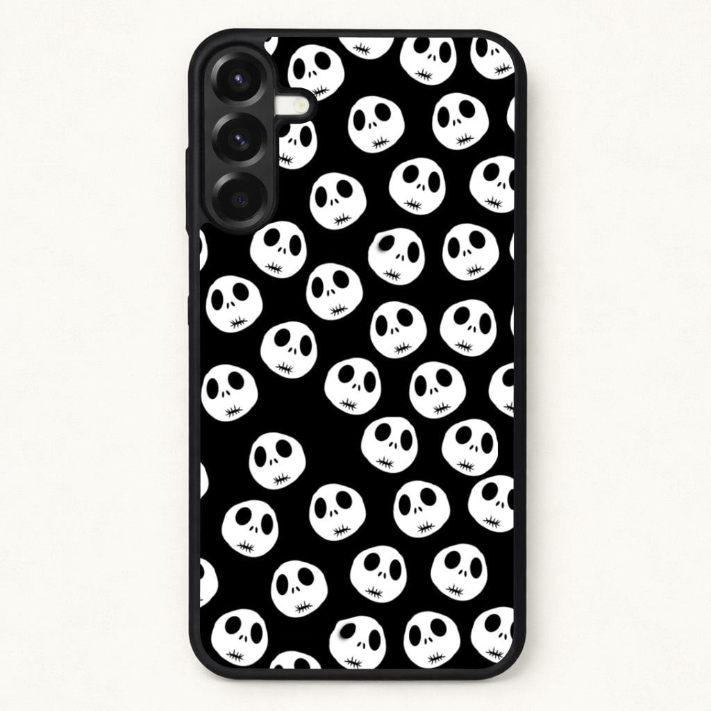Jack Skellington Pattern - TNBC Phone Case for Galaxy A37
