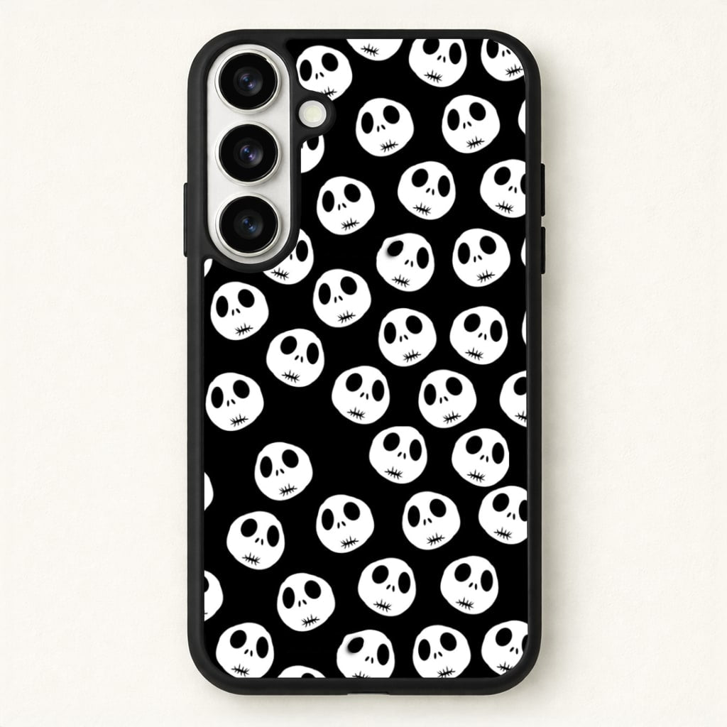 Jack Skellington Pattern - TNBC Phone Case for Galaxy S26