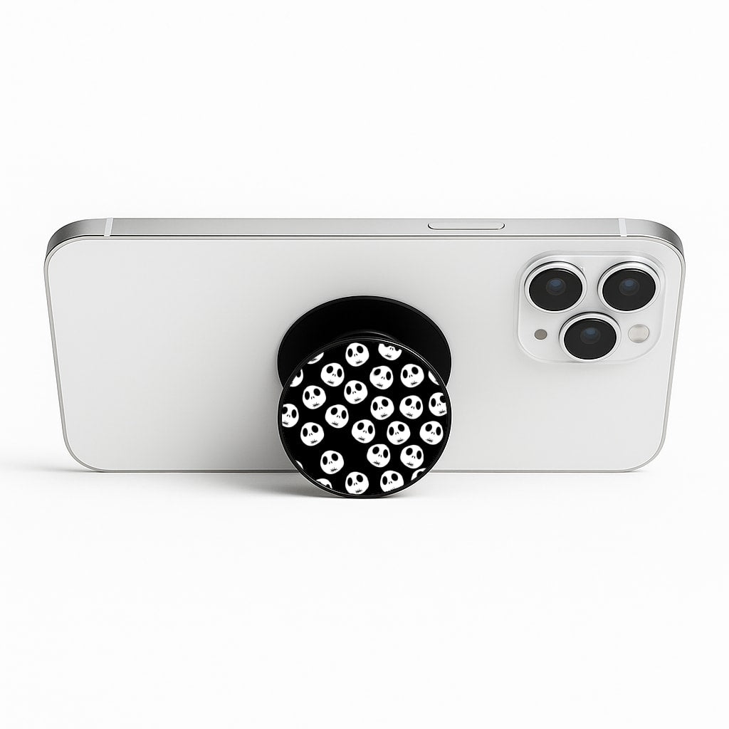 Jack Skellington Pattern - TNBC Phone Stand