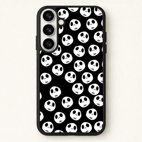 Jack Skellington Pattern - TNBC Phone Case for Galaxy S26 Plus