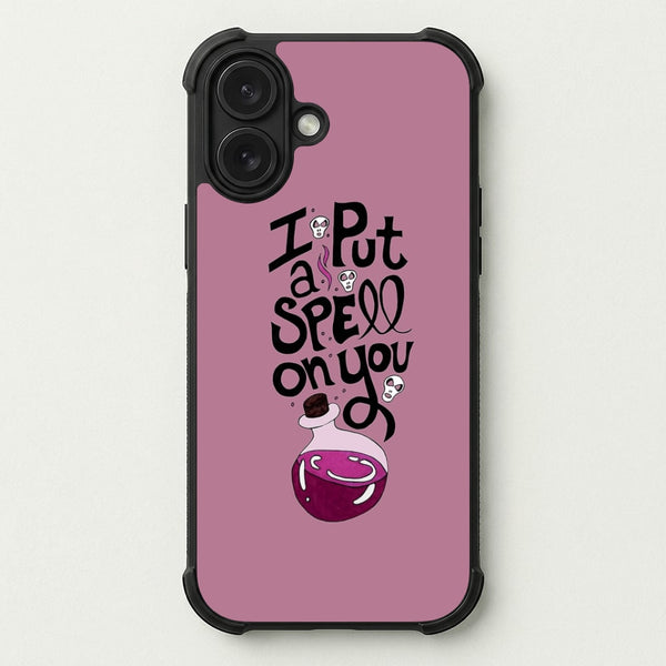 I Put A Spell On You - Hocus Halloween Phone Case — Bumper case