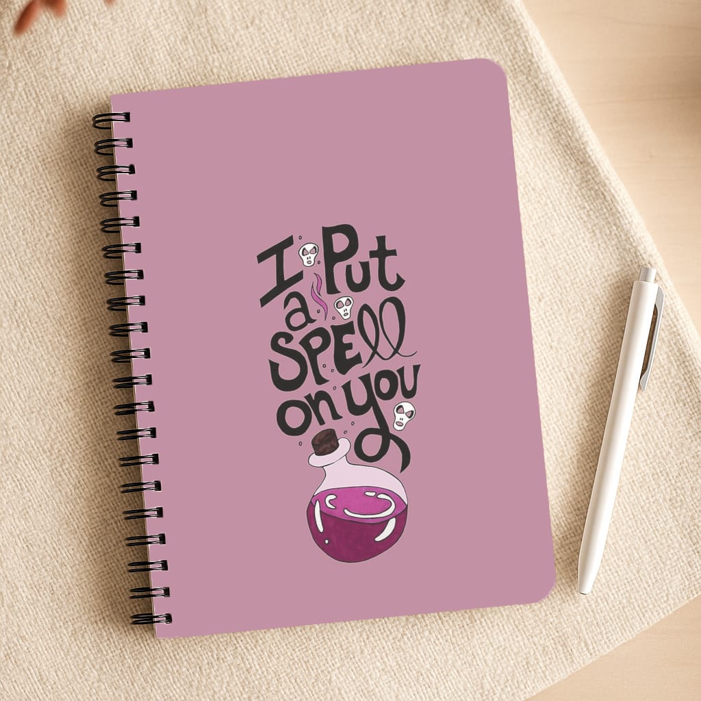 I Put A Spell On You - Hocus Halloween Notepad