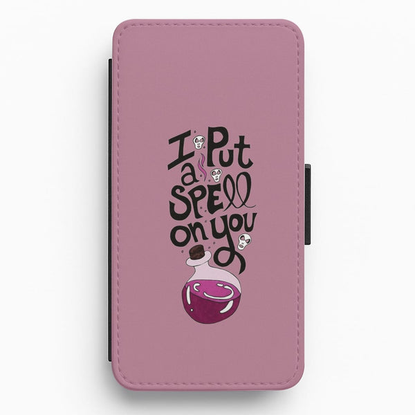 I Put A Spell On You - Hocus Halloween Flip / Wallet Phone Case