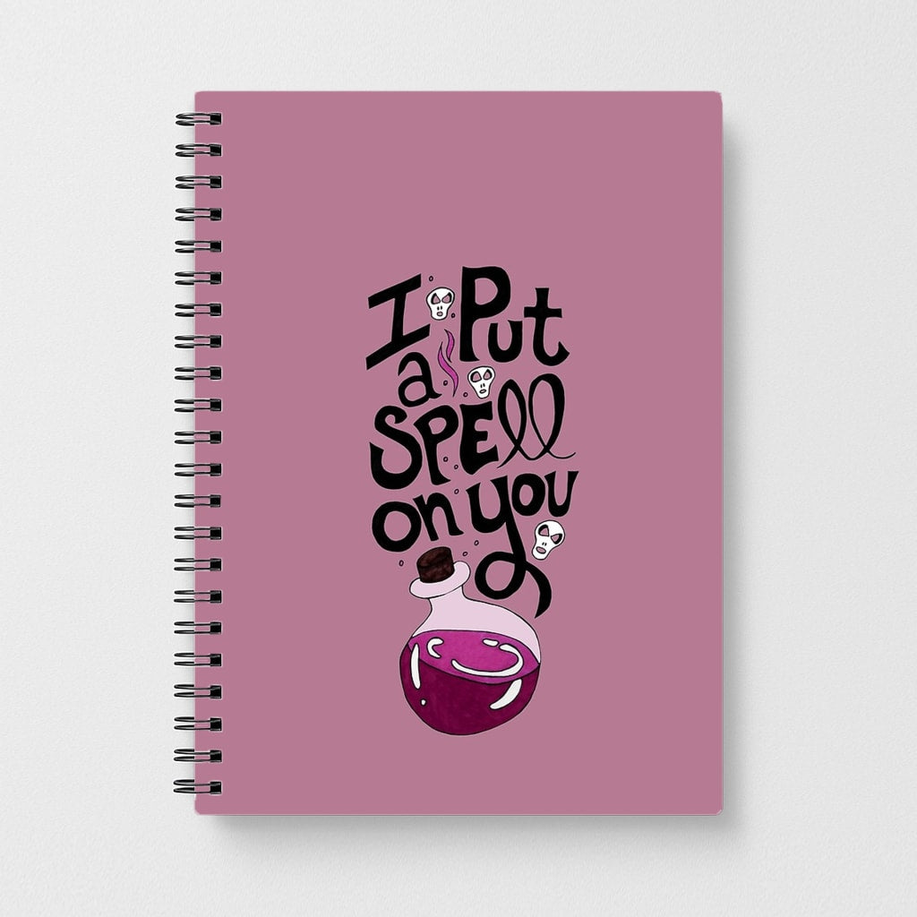 I Put A Spell On You - Hocus Halloween Notebook