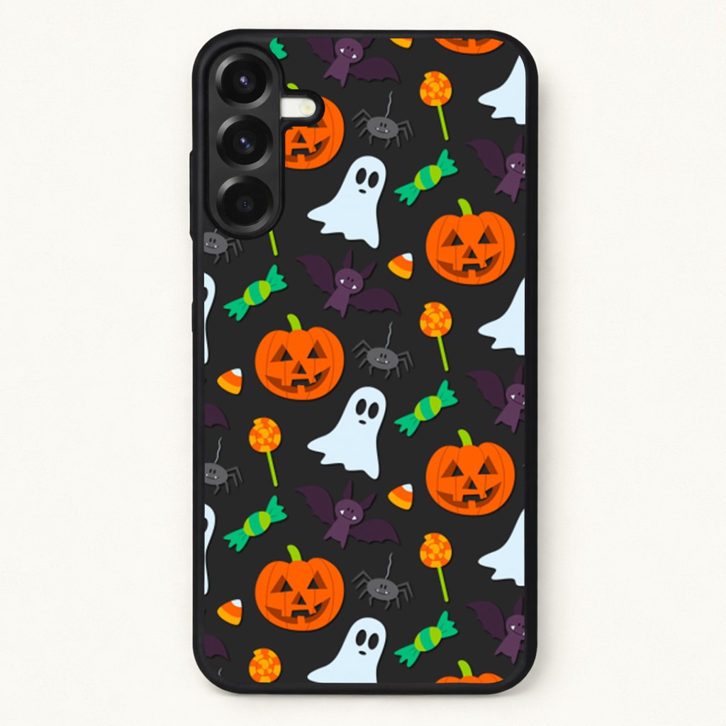 Colourful Halloween Pattern Phone Case for Galaxy A17