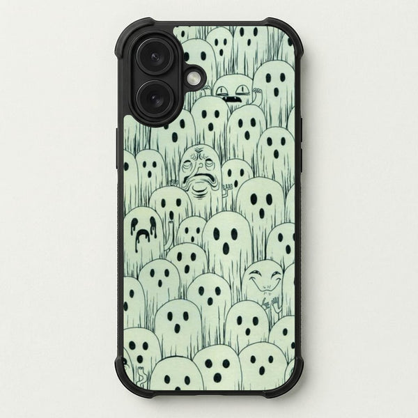 Droopy Ghost Pattern Phone Case — Bumper case