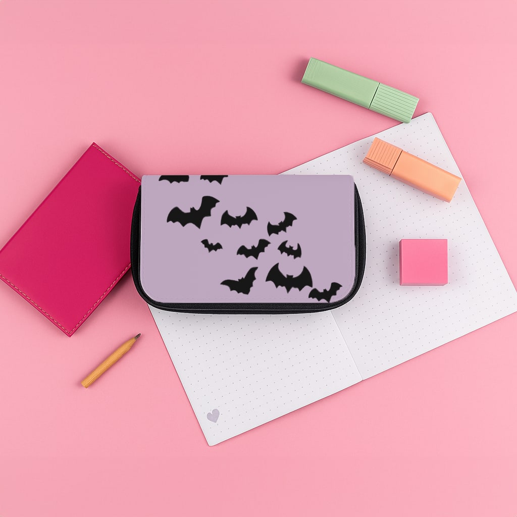 Bats - Halloween Pencil Case