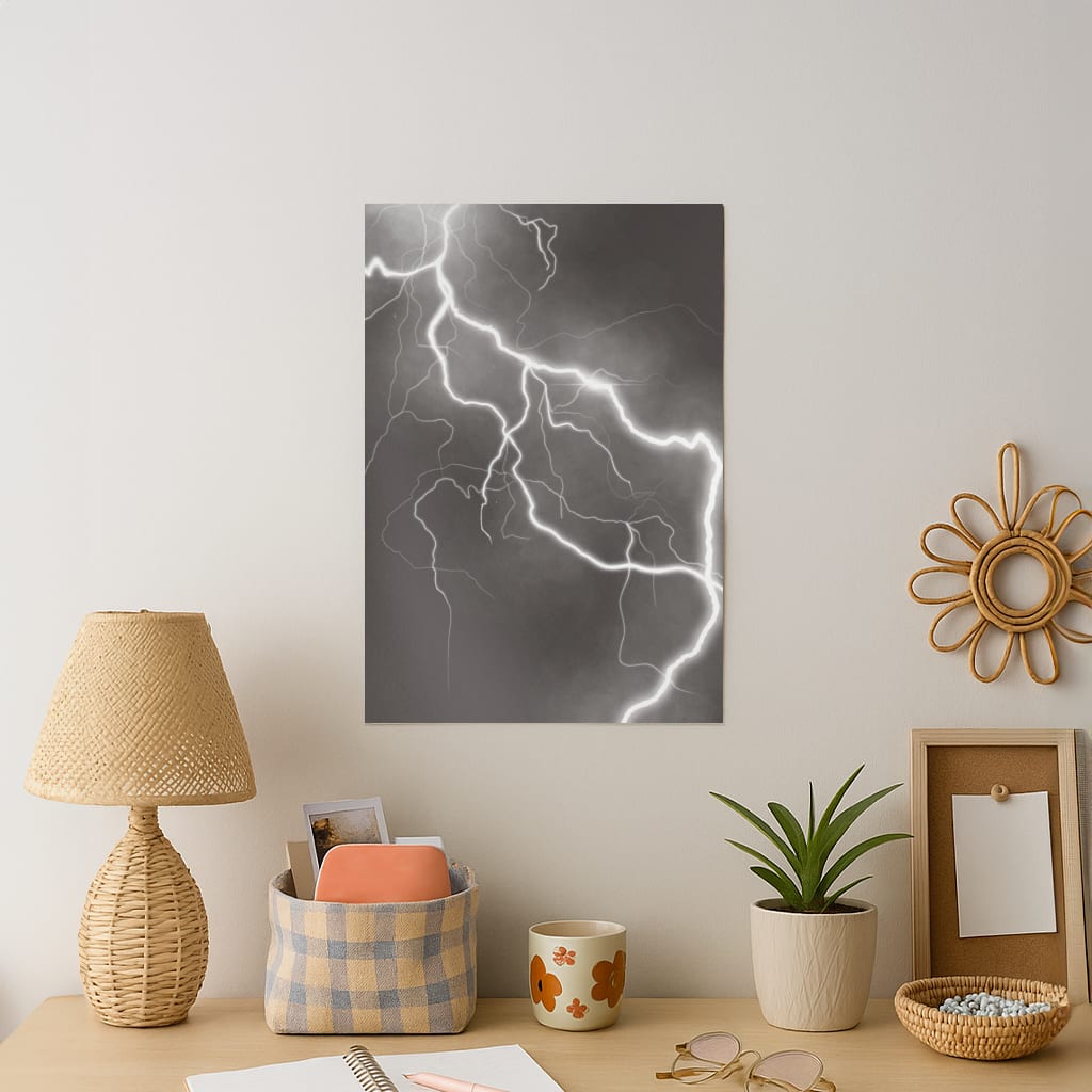 Lightning Art Print