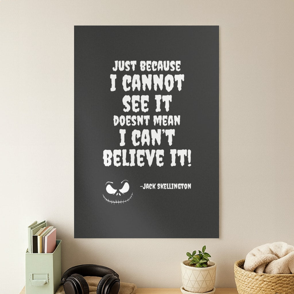TNBC - Jack Skellington Poster