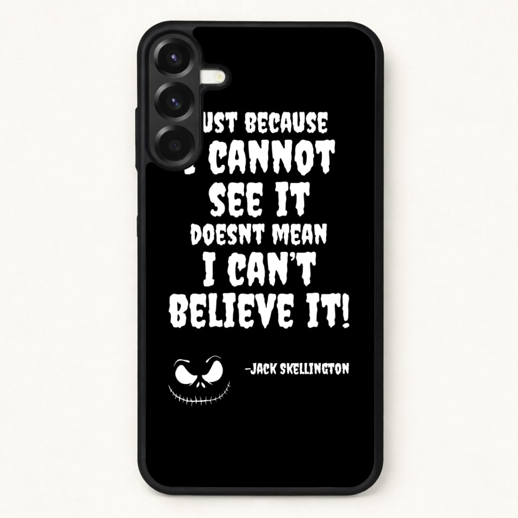 TNBC - Jack Skellington Phone Case for Galaxy A57