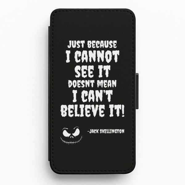 TNBC - Jack Skellington Flip / Wallet Phone Case