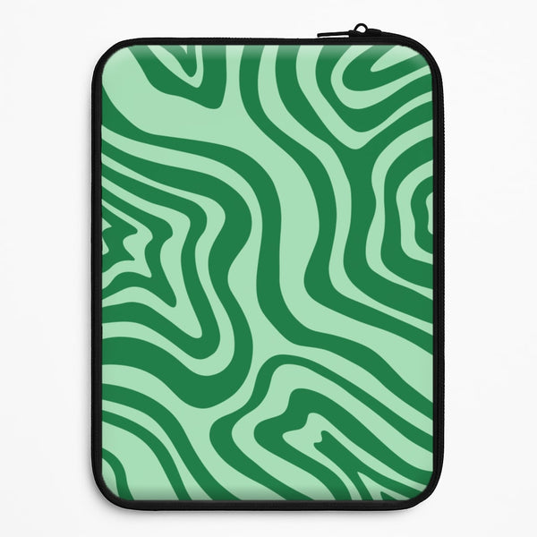 Green Abstract Halloween Universal Laptop Sleeve