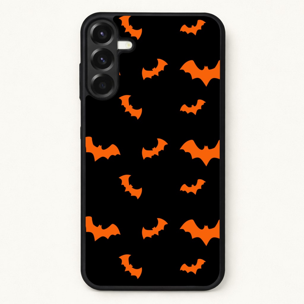 Orange Bat Phone Case for Galaxy A37