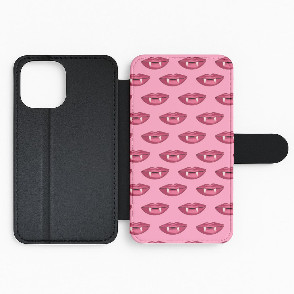 Fangs - Halloween Flip Phone Case