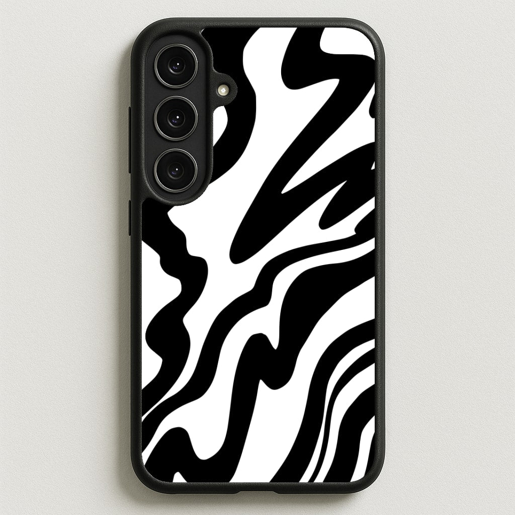 Black And White - Halloween Phone Case for Galaxy S25FE