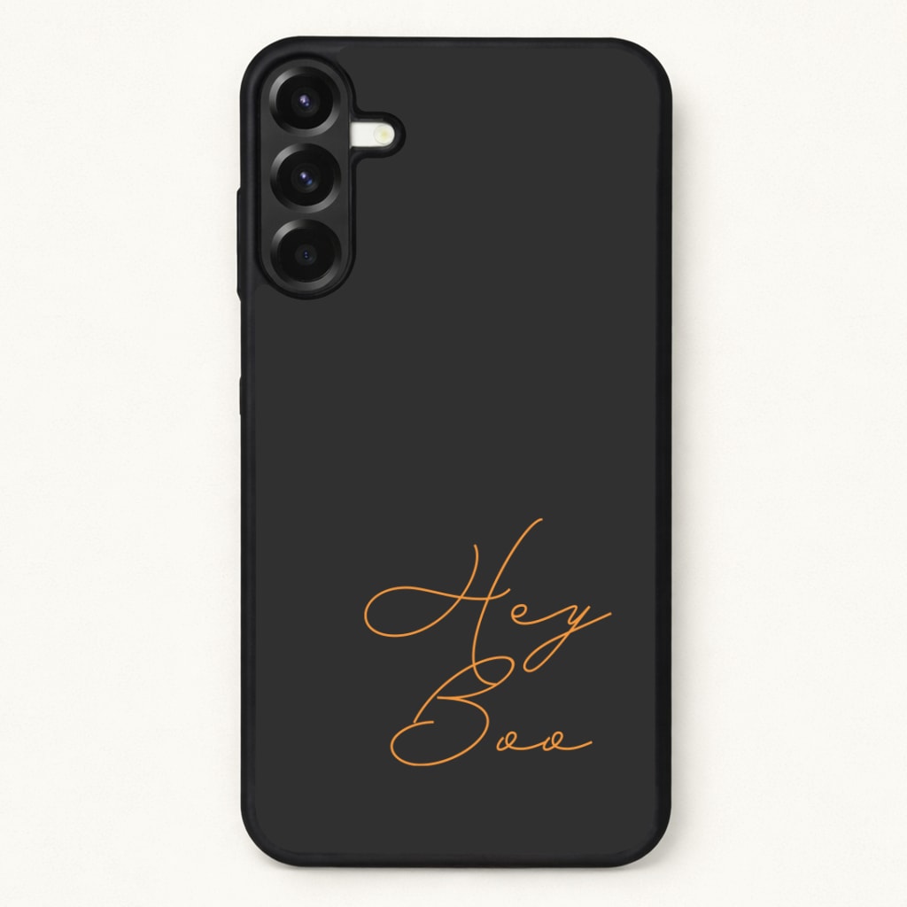 Hey Boo - Halloween Phone Case for Galaxy A57