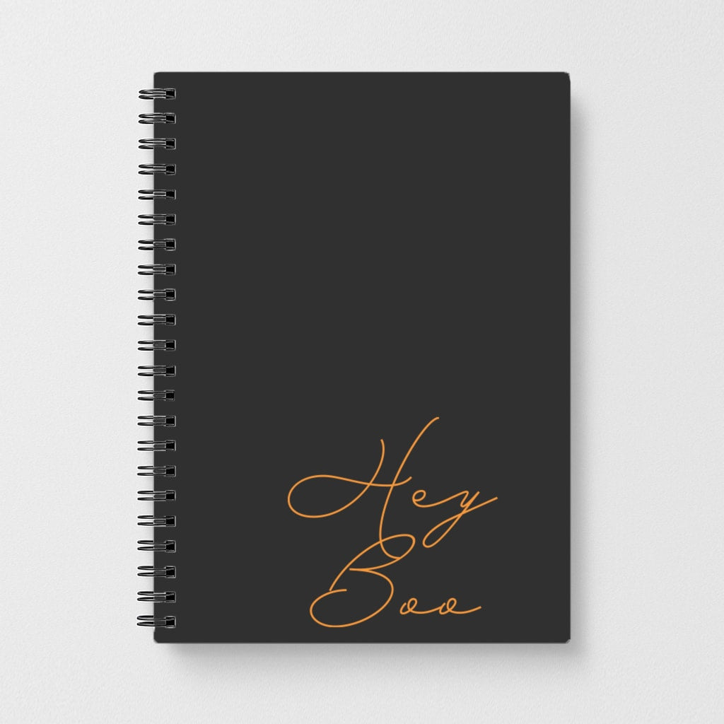 Hey Boo - Halloween Notebook